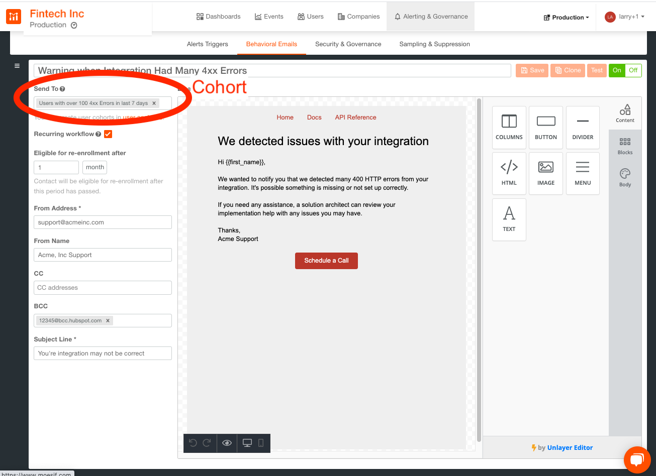 Too many 4xx errors codes